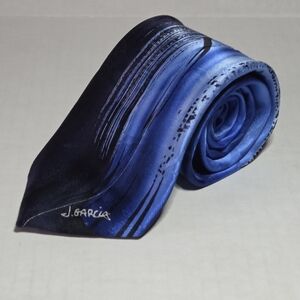J. Garcia Tie 100% Silk "Smoke Signal" Collector's Edition Artist Proof No. 2013
